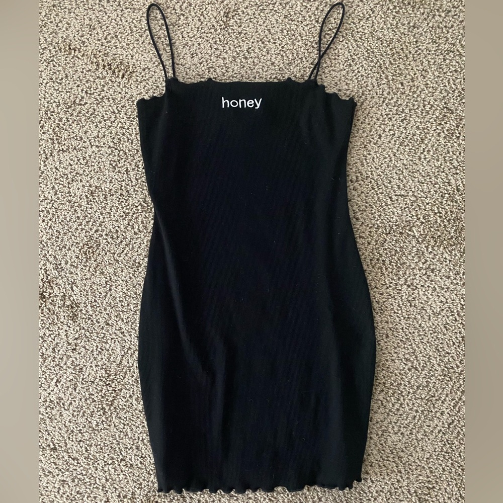 Ribbed Bodycon mini dress